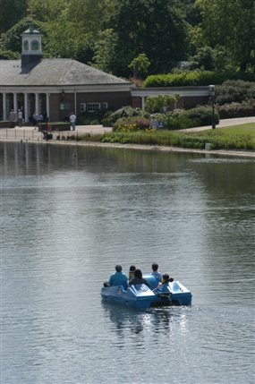 Hyde Park - Pedalo boats on The Serpentine - © Andy Lane