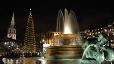 Trafalgar Square at Christmas by James O Jenkins