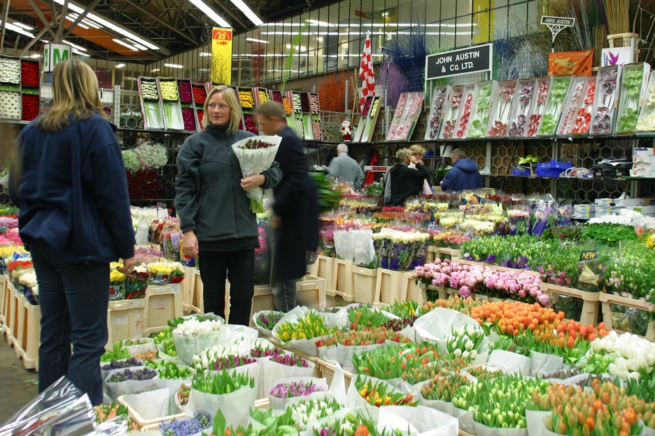 New Covent Garden Flower Market