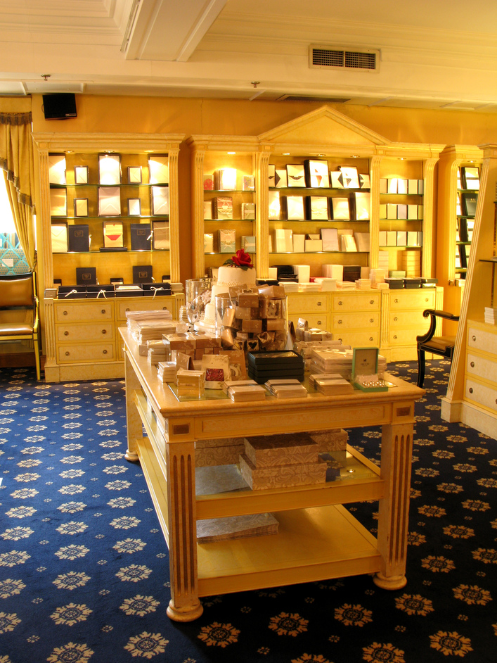 Fortnum & Mason: 1707 Wine Bar - The stationery section