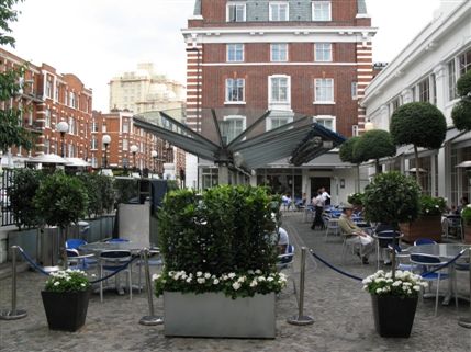 Bluebird Restaurant - Alfresco seating