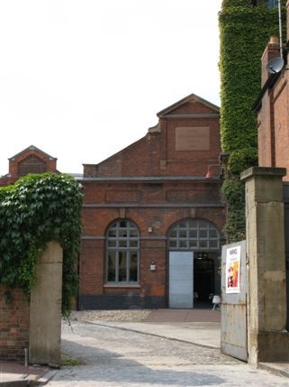 The Wapping Project - The main gate into the Wapping Project.