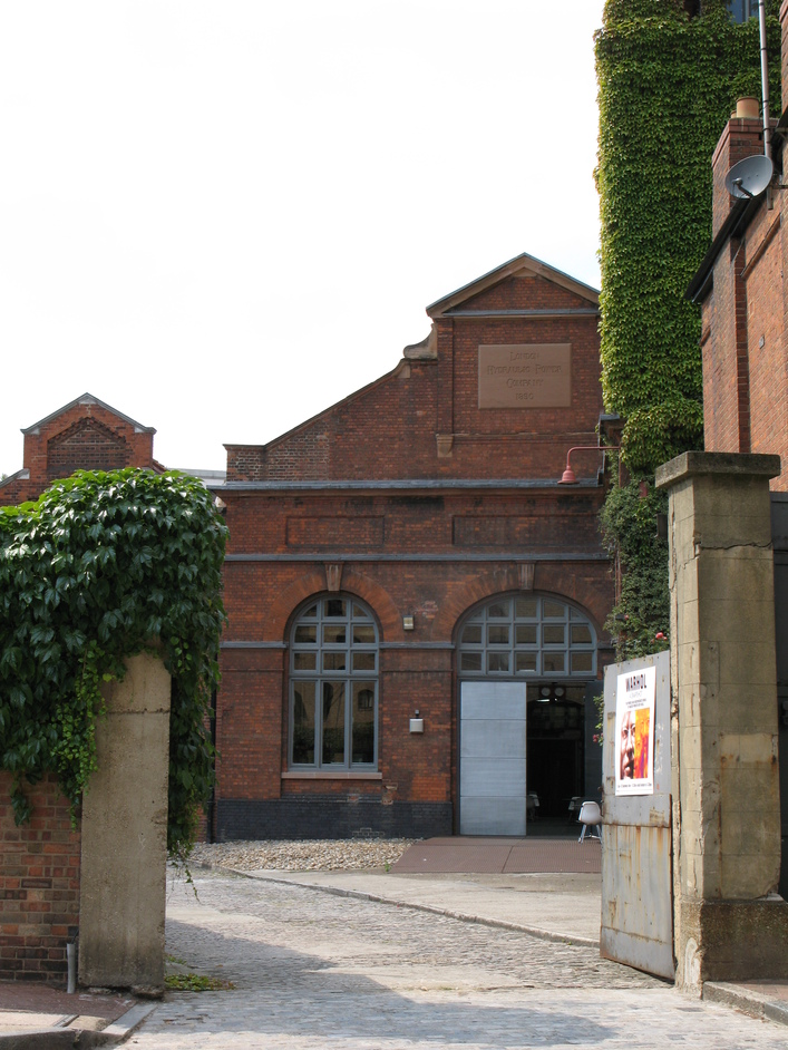 The Wapping Project - The main gate into the Wapping Project.