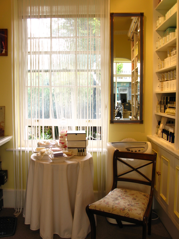 Les Senteurs - The window at the back of the shop
