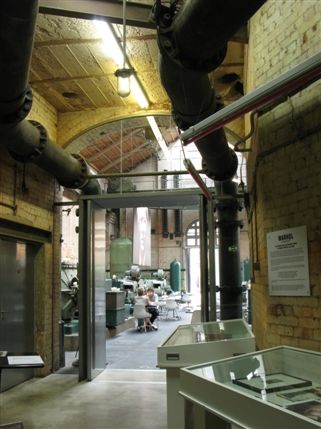 The Wapping Project - Looking back from the entrance into the gallery space.