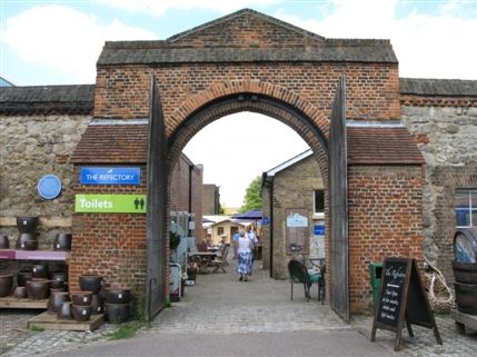 Syon House - Gateway to the Refrectory (Cafe)
