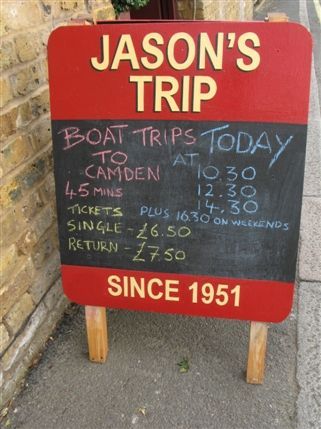 Jason's Canal Boat Trip