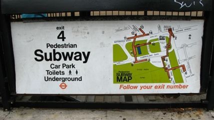 Speakers' Corner - For Speakers' Corner, take Exit 4 or 5.