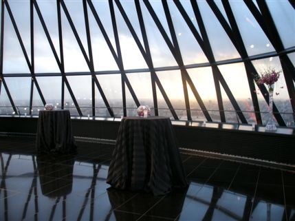 30 St Mary Axe - Top Floor Restaurant at The Gherkin