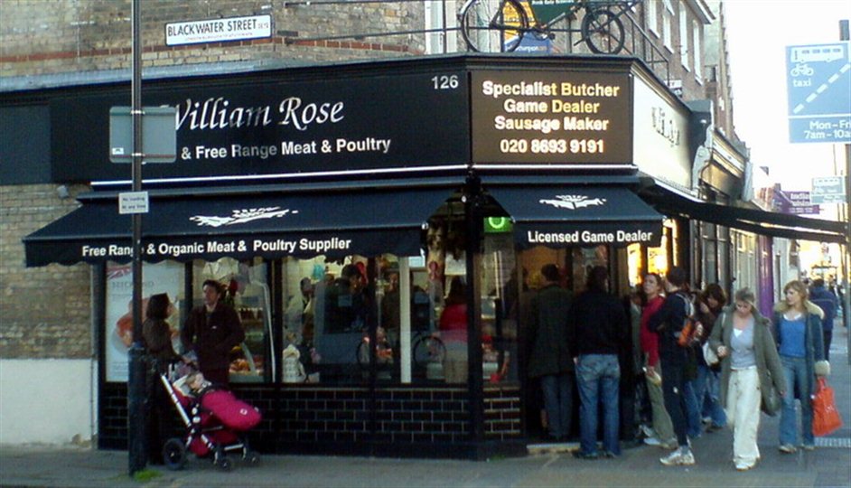 William Rose Ltd Butchers Image from LondonTown.com William Rose Ltd Butchers