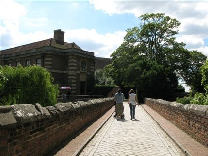 Eltham Palace - Bridge right after the main gates Eltham Palace - Bridge right after the main gates