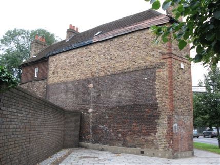 Hogarth's House - The back view of Hogarth's House