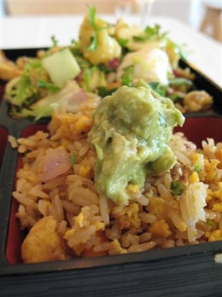 Asia de Cuba - Foreground: Rice with Avocado Mash