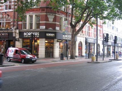 Borders Books & Music - Charing Cross Road Borders Books & Music - Charing Cross Road