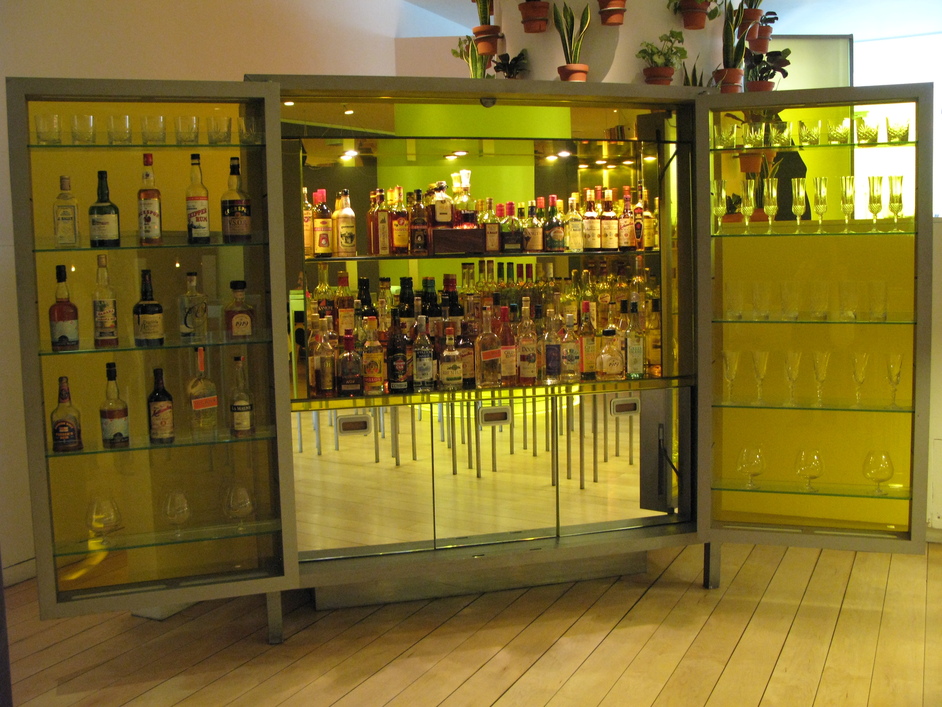 Asia de Cuba - Bar cabinet at Asia de Cuba
