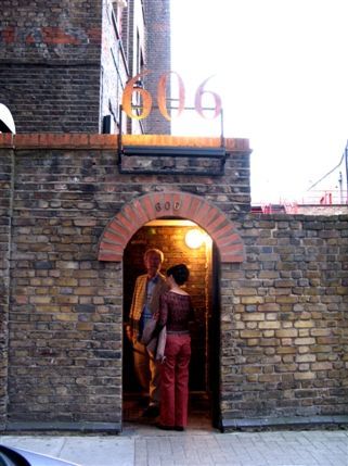 606 Club - The entrance 606 Club - The entrance