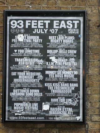 93 Feet East