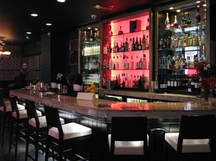 Volupte Lounge - The Volupte bar on the ground floor.