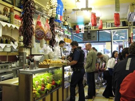 Bar Italia - Policeman buying coffee