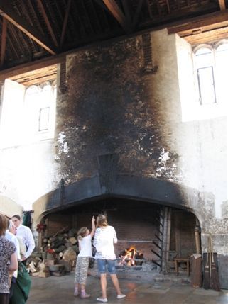 Hampton Court Palace - Tudor Kitchens fired up every first Saturday of the month. Hampton Court Palace - Tudor Kitchens fired up every first Saturday of the month.