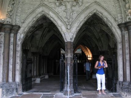 Westminster Abbey - Entrance to the Chapter House