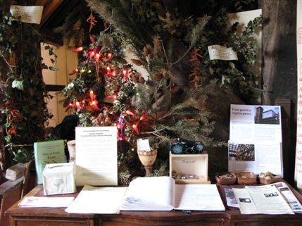 Old Operating Theatre Museum and Herb Garret - The greeting table