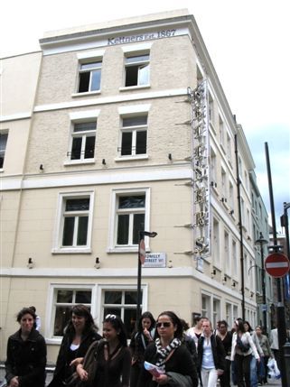 Kettner's - View of the building from Shaftesbury Avenue