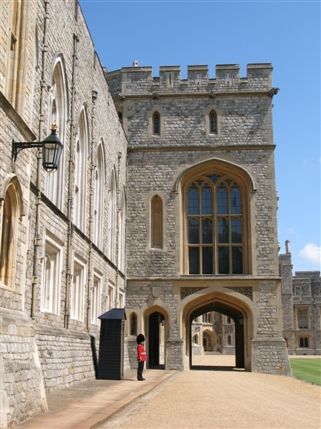 Windsor Castle - Guard at the State Entrance Windsor Castle - Guard at the State Entrance