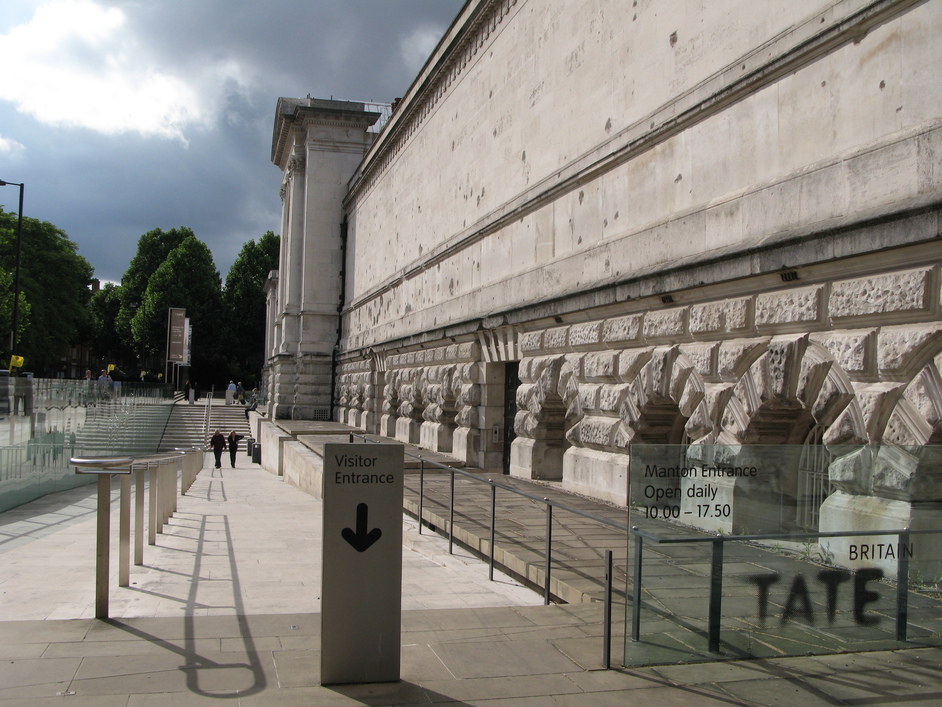 Tate Britain - One of the entrances to Tate Britain