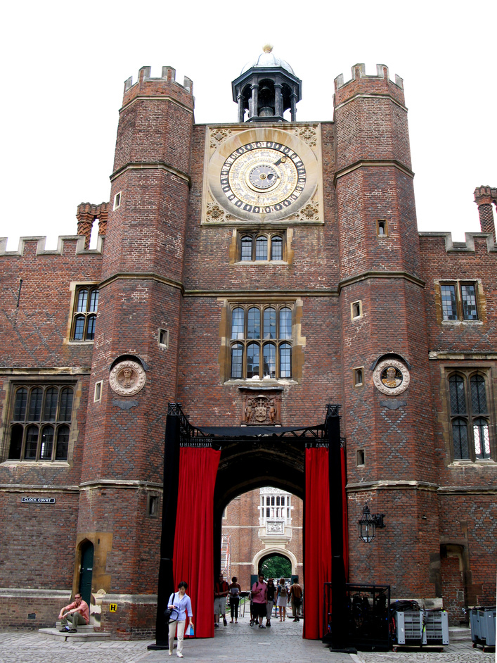 Hampton Court Palace - Clock tower at the Clock Court