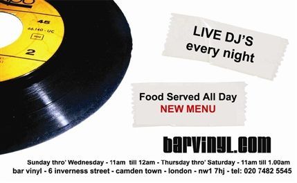 Bar Vinyl Bar Vinyl