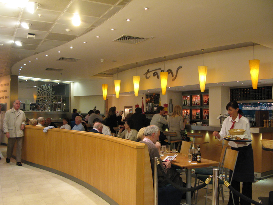Harrods - Tapas Bar on the lower ground floor
