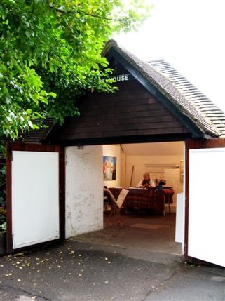Holland Park - The Ice House - the art gallery in the park