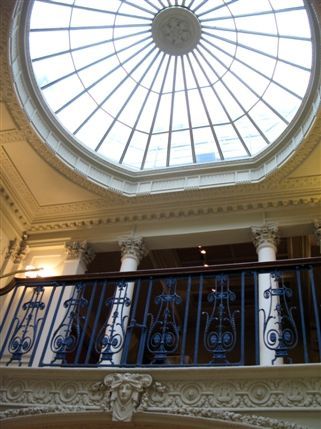 Courtauld Institute Gallery - Dome at the top of the stairwell