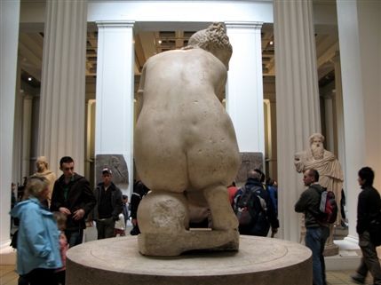 British Museum - Venus from the back