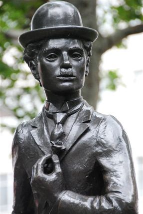 The West End - Charlie Chaplin Statue In Leicester Square