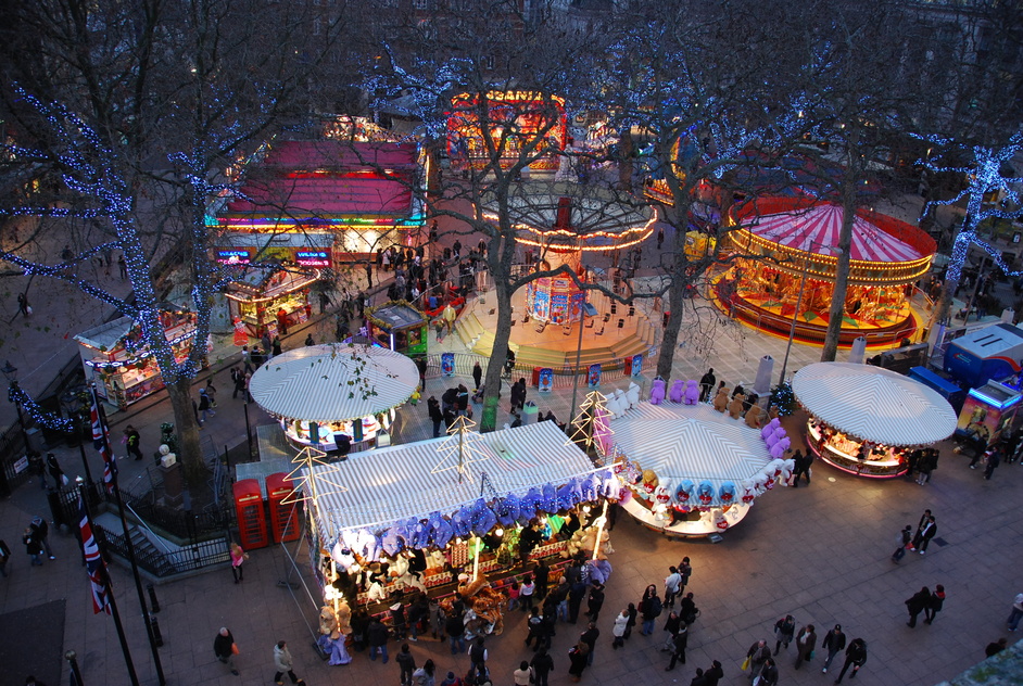 leicester square london christmas market 2016 kidrated