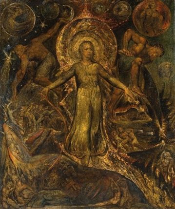 William Blake: 1809 - William Blake, The Spiritual Form of Pitt Guiding Behemoth 1805 © Tate William Blake: 1809 - William Blake, The Spiritual Form of Pitt Guiding Behemoth 1805 © Tate
