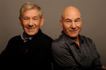 Waiting For Godot - Ian McKellen and Patrick Stewart by Sasha Gusov