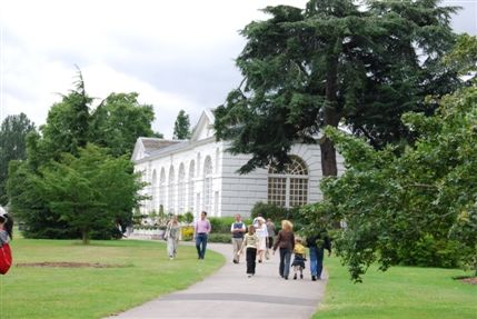 Kew Gardens (Royal Botanic Gardens) - View Of The Orangery At Kew Gardens Kew Gardens (Royal Botanic Gardens) - View Of The Orangery At Kew Gardens