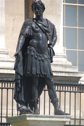 National Gallery - James II Statue Outside The National Gallery