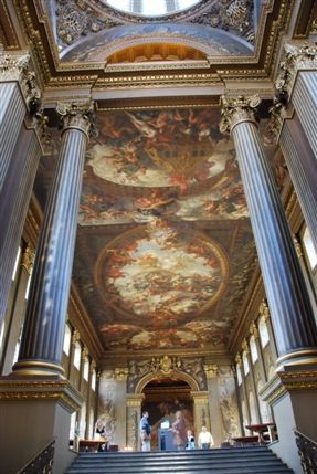 Old Royal Naval College - The Painted Hall At Greenwich Old Royal Naval College - The Painted Hall At Greenwich