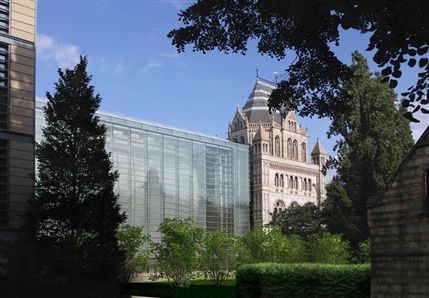 Natural History Museum - Darwin Centre exterior (artist impression). Copyright Natural History Museum