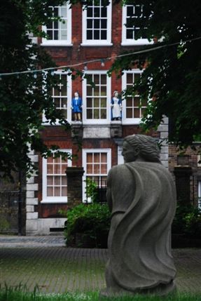 St Mary's Church, Rotherhithe - Christopher Jones Memorial & The Old Charity School