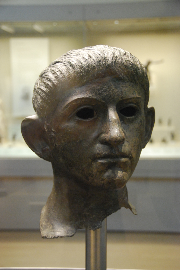 British Museum - Bronze Head Of Roman Emperor Claudias