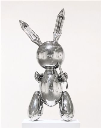 Pop Life: Art in a Material World - Jeff Koons, Rabbit 1986 © the artist. Stainless steel