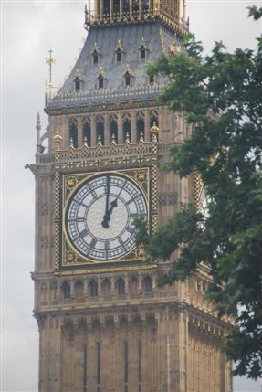 Big Ben - Big Ben Face & Tree