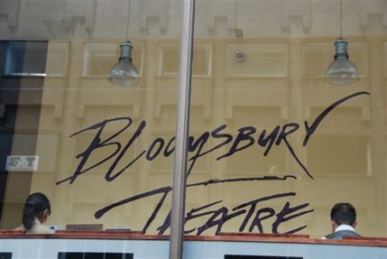 Bloomsbury Theatre - Bloomsbury Theatre Window Bloomsbury Theatre - Bloomsbury Theatre Window
