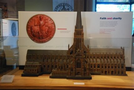 Museum of London - Old St Paul's Model At The Museum Of London