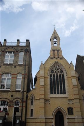 Hackney - St Monica's Church Hoxton Square Hackney - St Monica's Church Hoxton Square